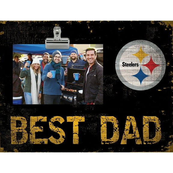 Pittsburgh Steelers 8'' x 10.5'' Best Dad Clip Frame
