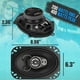 thumbnail image 2 of PYLE Bocinas para Auto Universales Compatibles 400 Watts 6 X 8 Pulgadas Triaxial Pro Audio, Reemplazo Rápido para Puerta Lateral del Coche, Par, 2 of 5