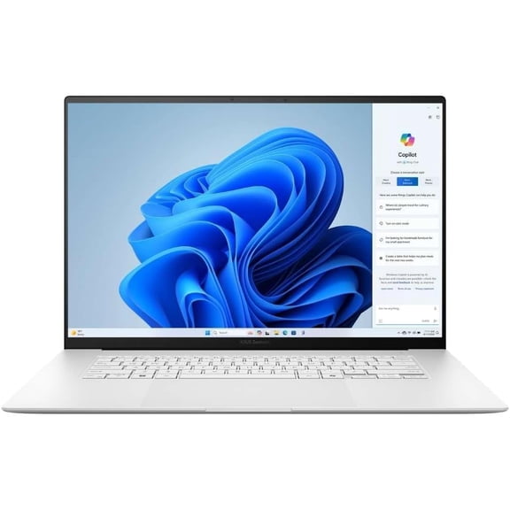Restored ASUS Zenbook S 1616 3K OLED Touchscreen AMD Ryzen AI 9 365 2.0 GHz 24GB 1TB SSD AMD Radeon 880M Graphics Windows 11 Home, White - UM5606WA (Refurbished)