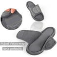 thumbnail image 5 of Sofora by RockDoves Men's Adjustable Wrap Memory Foam Slide Slipper, 5 of 6