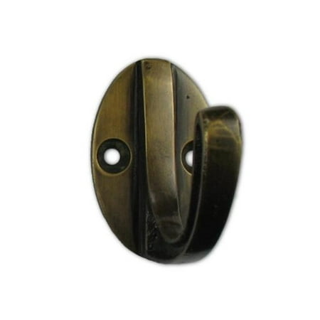 Gado Gado Hardware HHK7084 Oval Back Carved - Side Hook