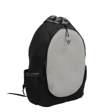 Great Call Athletics | Grey Wrestling Gear Bag Mesh Training Backpack | MMA Boxing