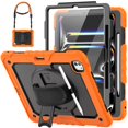 thumbnail image 1 of Funda HXCASEAC para iPad Pro 13 2024 con soporte para lápices, color naranja, 1 of 9