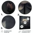 thumbnail image 3 of Designart "Monochrome Lotus Symphony in Grey III" Floral Metal Wall Art Prints, 3 of 5