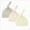 Beige Beanie, variant on Newborn Baby Hats Infant Beanies Knotted Top Newborn Hats Soft Stretchy Infant Caps for 0-6 Months Baby Boys Girls,3 Pack