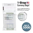 thumbnail image 2 of One Strap / 100 Note Sequential Currency Strap Bags - 5000/case, 2 of 6
