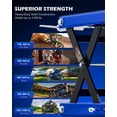 thumbnail image 4 of Elevador de motocicletas Orion Motor Tech, 500 kg, Scissor Jack, azul, 4 of 8