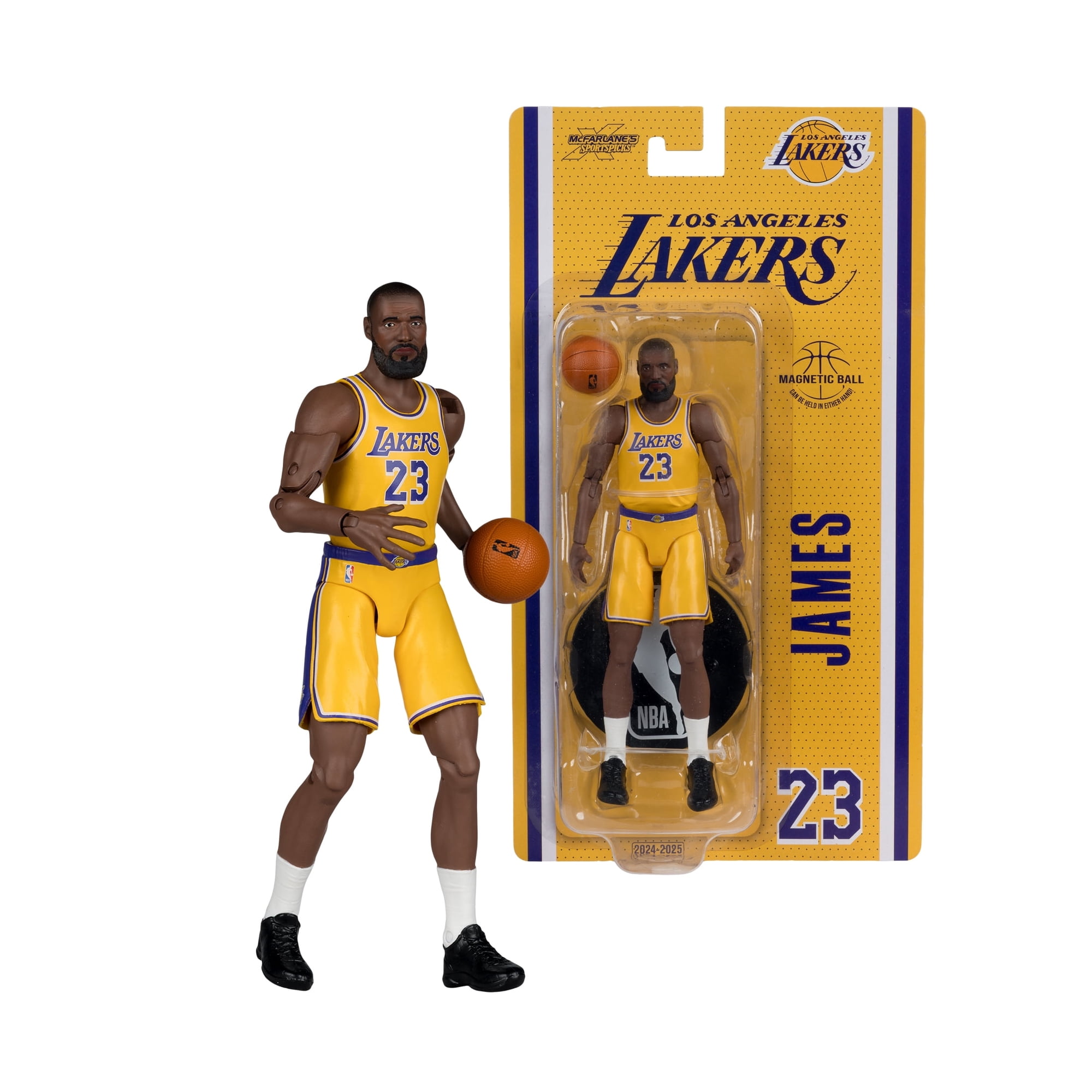 Lebron James (NBA: Los Angeles Lakers) 6" Articulated Action Figure McFarlane's SportsPicks