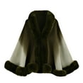 thumbnail image 2 of COM1950s Vestes pour Femmes, Cape Châle Tricotée Ample pour Femmes, Grand Col, Col pour Femmes, Capes pour Femmes, Vestes pour Femmes Décontractées, Châle pour Femmes, Cape avec Col, Capes pour Femmes, 2 of 8