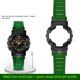 thumbnail image 3 of Caja de acero inoxidable para G-SHOCK Casio Black Gold GA-110GB/100/120, caja de metal modificada, correa de reloj de caucho fluorado, pulseras para hombres, 3 of 5