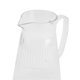 thumbnail image 3 of Water Pitcher with Lid and Handle 1500ml Clear Acrylic Heat Resistant for Lemonade, Milk, Iced Tea, Cold or Hot Drinks Style 1, 3 of 4