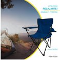 thumbnail image 3 of Silla Plegable Compacta Portatil Camping Exterior Portavasos azul marino 6.49 pulg THE FINIX TF-10SPBRD, 3 of 7