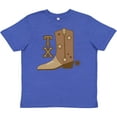 thumbnail image 3 of Inktastic Texas Cowboy Boot Youth T-Shirt, 3 of 5