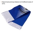 thumbnail image 3 of Uxcell Elastic Captain's Armband Letter C Soccer Team Training Arm Band Blue 4 Pack, 3 of 7