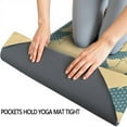 thumbnail image 3 of Border Collie Hot Yoga Mat Towel Non Slip for Hot Yoga - Quick-Drying Yoga Mat Cover with 4 Corner Pockets with Travel Bag - Hot Yoga Towel Non Slip 74"x26", 3 of 6