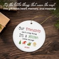 thumbnail image 2 of Inspirational Friend Gifts for Women - Ceramic Christmas Ornaments 2025 for Tree Decorations - One-Sided Printed on Ceramic, 1PC, 2 of 3