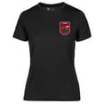 thumbnail image 2 of Women's Levelwear Black Chicago Blackhawks Retro Maddox T-Shirt, 2 of 3