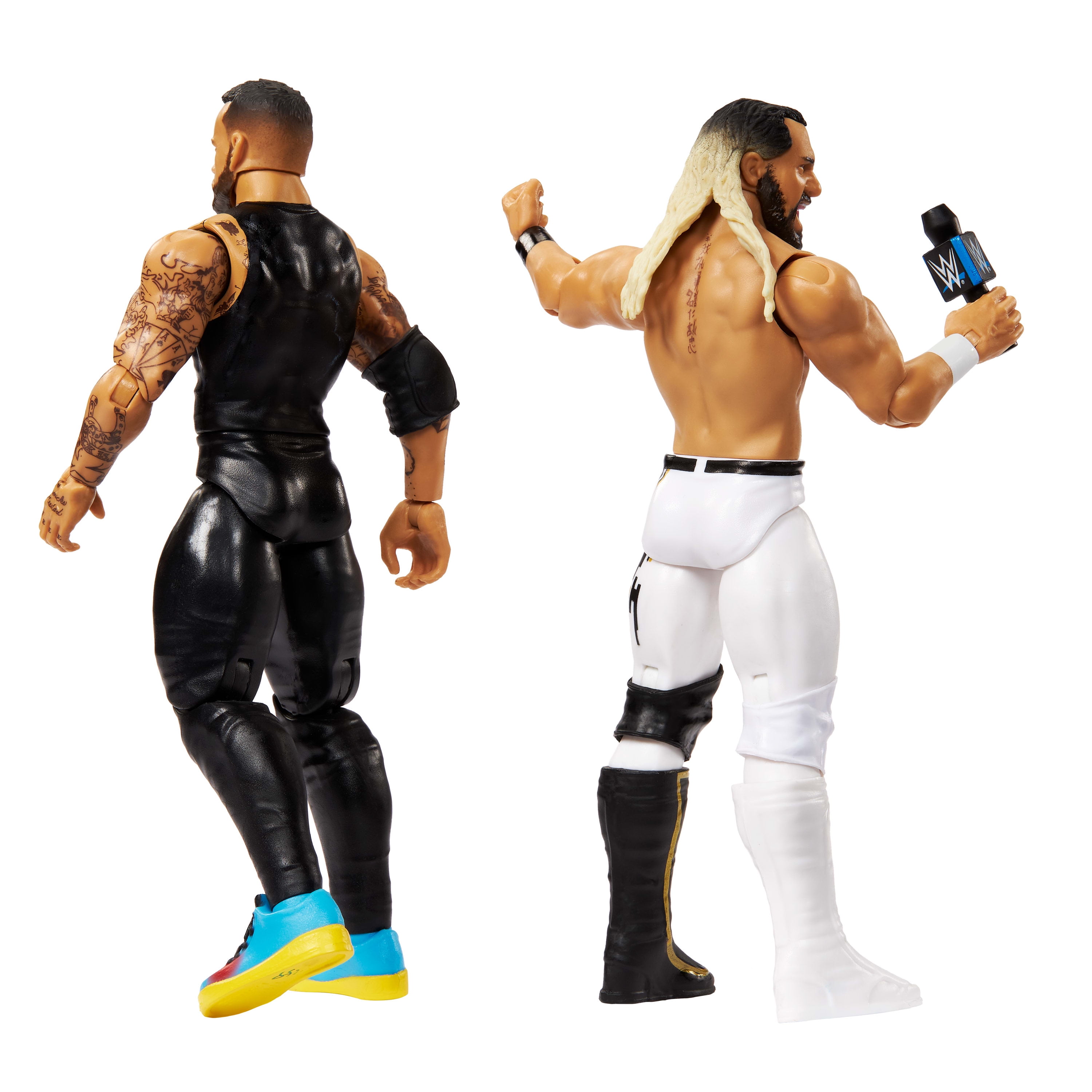 WWE Main Event Showdown CM Punk vs Seth Rollins Action Figures Set, Series #23 6-inch Collectibles