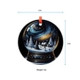 thumbnail image 5 of Christmas Ornament, Christmas Decoration, Holiday Gift Idea, Heirloom Keepsake, Round , Gift Idea, Xmas Snow globe, Holiday Keepsake, Xmas Tree Hanging Decoration, Seasonal Gift Id, 5 of 5