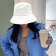 thumbnail image 5 of Sombrero de pescador de ala grande con corte simple de color beige para mujer, con circunferencia de 56 a 58 cm, informal, para lavabo, 5 of 5