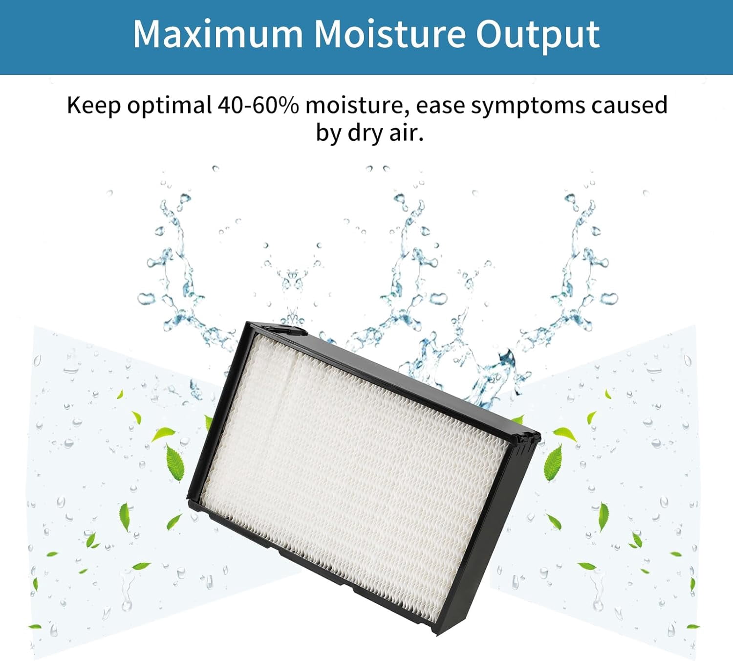 1045 Humidifier Filters  Compatible with  Care H12300 H12600 H12001 3 Pack