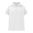 thumbnail image 3 of 3/4 Sleeve Tops for Women Raglan Contrast Crewneck Casual Shirts Three Quarter Length Loose Fit Summer Blouses, 3 of 6