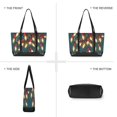 thumbnail image 6 of FORMRS Canvas Laptop Tote Bag for Women with 15.6" Computer Compartments Shoulder Handbag, Red Christmas Light, 6 of 7