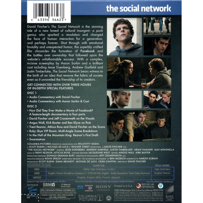 The Social Network (Blu-ray) (Standard Edition) [2011]