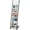5Floor-12.8''-Black+White, variant on Floor Standing Magazine Holder with 5 Pockets for Displaying Journals, Brochures and Literature at Trade Shows, Offices and Shopping Malls, Black