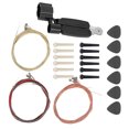 thumbnail image 3 of Guitar Accessory Kit String Pick Bridge Pin 3 in 1 Tool Replacement Set for Banjo Violin, 3 of 8