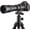 Black, variant on JINTU 420-800mm Telephoto Lens, f/8.3-16 Manual Zoom for Canon DSLR Cameras, Super HD Multi-Coated Glass, Lightweight Travel Wildlife Photography Lens