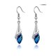 thumbnail image 1 of Pendientes de estilo joyería con brillantes diamantes de cristal austriaco, pendientes de pianista, regalo ideal, cómodos de llevar, buen material, 1 of 6