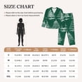 thumbnail image 4 of Vsdgher Christmas Trees Pajamas Set Long Sleeve Sleepwear Womens Button Down Nightwear Pj Sets-Small, 4 of 7