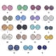 thumbnail image 3 of Minnieouse 1 par de pendientes de mujer de acero inoxidable 12mm reutilizables pendientes extraíbles fiestas joyería Festival regalo de Navidad Ropa, zapatos y accesorios Miscelánea tipo 21 Minnieouse AP011022-13, 3 of 6