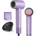 thumbnail image 1 of Secadora de Cabello 1500W Bluelander con Tecnología Iónica y Multiplicadora de Aire, 2 Velocidades y 4 Ajustes de Calor, Lavanda, 1 of 5