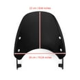 thumbnail image 3 of ABS Motorcycle Windshield WindScreen for Triumph Speed Twin 1200 2019-2021, 3 of 10