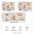 thumbnail image 2 of Yayeee Pillowcase Standard Size Set of 2 Satin Wrinkle Resistant Pillow Case, Red Watercolor Seashells, 2 of 7