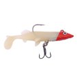 thumbnail image 1 of Señuelos de pesca de peces blandos Wobbler Artificial al aire libre cebos con gancho (blanco luminoso), 1 of 2