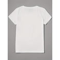 thumbnail image 2 of Plus Size Fun Valentine'S Day, Love, Print Print Round Neck Women'S Casual T-Shirt Tee For Adult, Men, Women, Teen, Teenager, Adolescent, Youth, 2 of 5