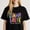 Black-2, variant on Tap Dance Inspired Graphic for Everyone Funny Motto Casual Tee print T Shirt