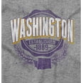 thumbnail image 2 of Washington WA Student Campus Pride Men's Graphic T Shirt Tees Brisco Brands S, 2 of 4