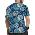 thumbnail image 2 of Rocae Bohemian Mandala for Men's Mesh Quick-Dry Short Sleeve Workout T-Shirt,Mens Crew Neck Tee Lightweight Soft Classic T Shirts Medium, 2 of 9