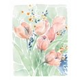thumbnail image 2 of Pete, Katrina 26x32 White Modern Wood Framed Museum Art Print Titled - Tulip Spray, 2 of 4