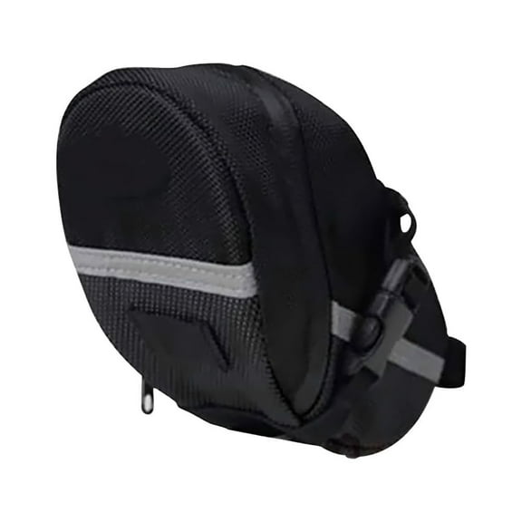 WORGEOUS  Pannier Bag Road Bike Saddle under Seat Bikes Bicycles Black