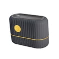 thumbnail image 3 of Difusores de aceite esencial Protección de apagado automático Temporizador fragante Ajustes de luz ambiental Fragancias Humidificador de aire de llama , GRIS SOLEDAD Difusores De Aceites Esenciales, 3 of 10