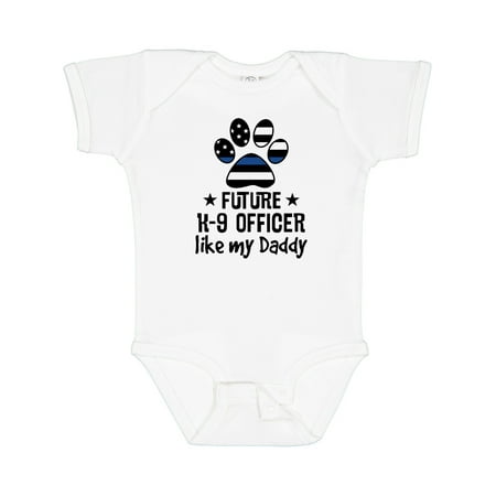 

Inktastic Future K 9 Police Officer Like Daddy Boys or Girls Baby Bodysuit