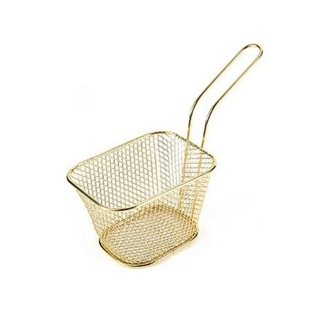 

Sufanic Portable Stainless Steel French Fries Mini Fry Basket Strainer Fryer