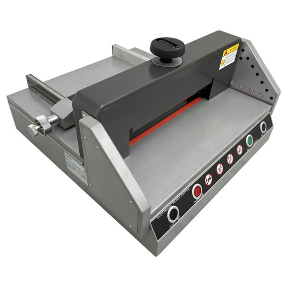 Electric Paper Trimmer Desktop Paper Cutter A4 330mm Stack Paper Guillotine Trimmer with Infrared Safety Sense 110V