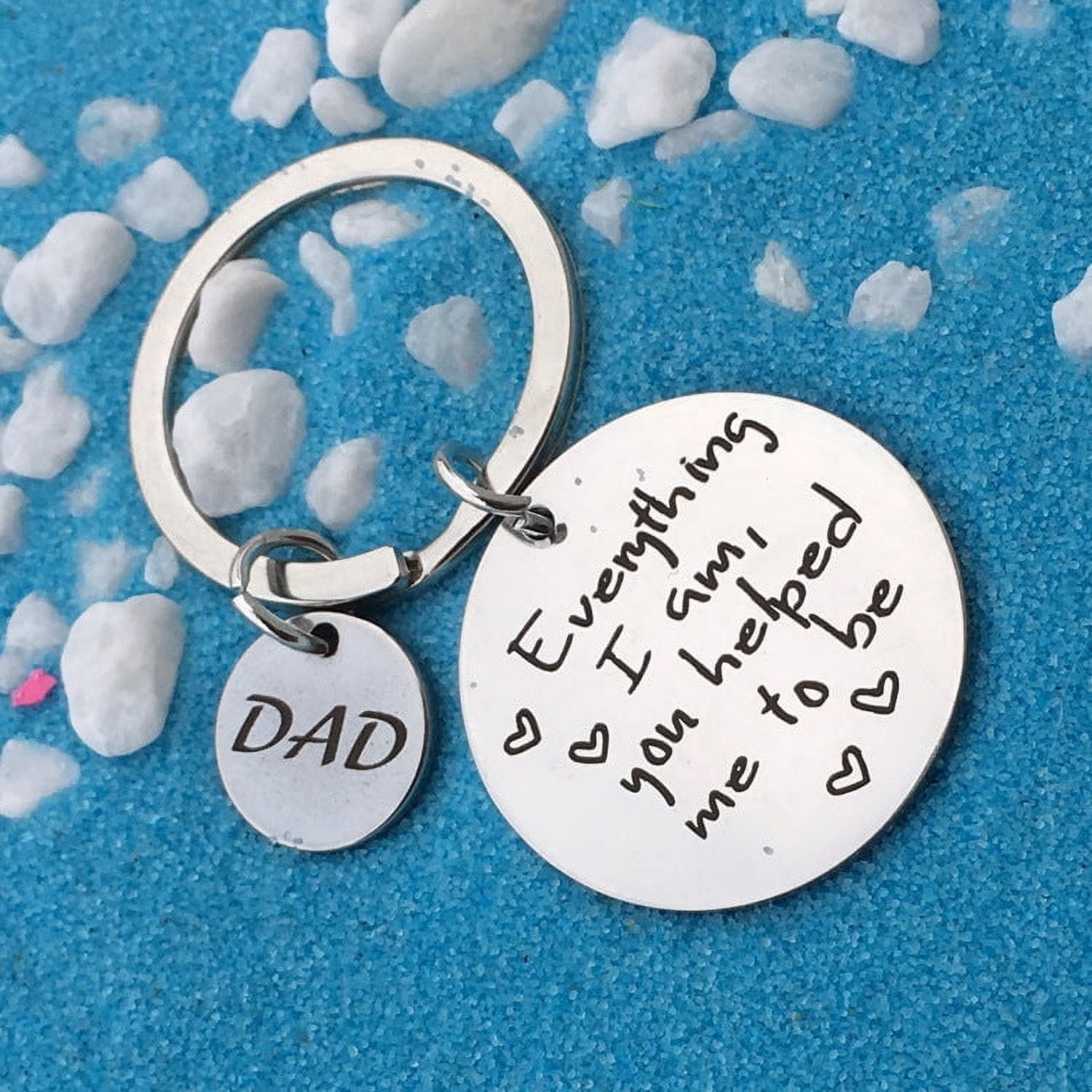 Durable Stainless Steel Keychain: Mirror Polished Key Ring, Lightweight & Portable for Keys, Bags, and Accessories
