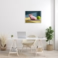 thumbnail image 2 of Stupell Industries Pink Pig Doing Yoga Upward Facing Hog Animals & Insects Painting White Framed Art Print Wall Art, 24 x 30, 2 of 7